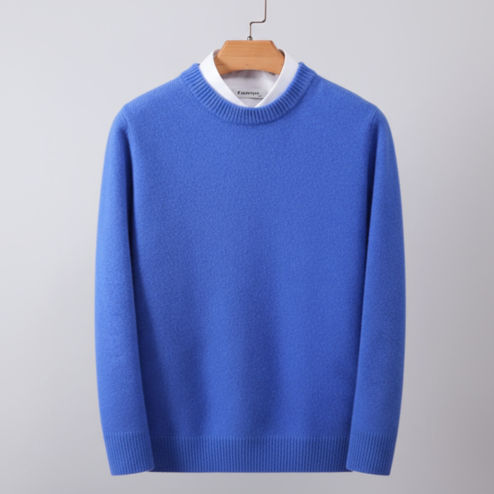 Men’s Sweater | Classic Fit with Round Neck